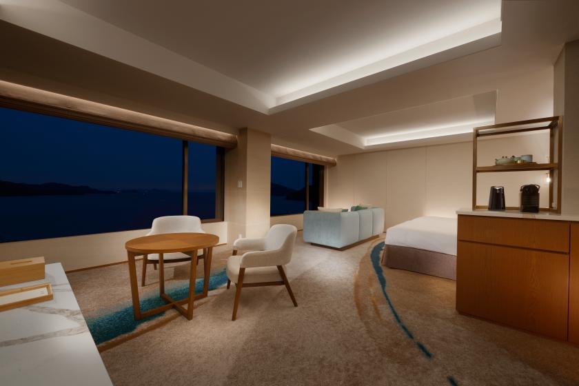 [60th Anniversary & Renewal Commemoration] Stay in the “Ocean View Suite Club” guest room with club lounge access! Weekday limited plan (dinner and breakfast included)