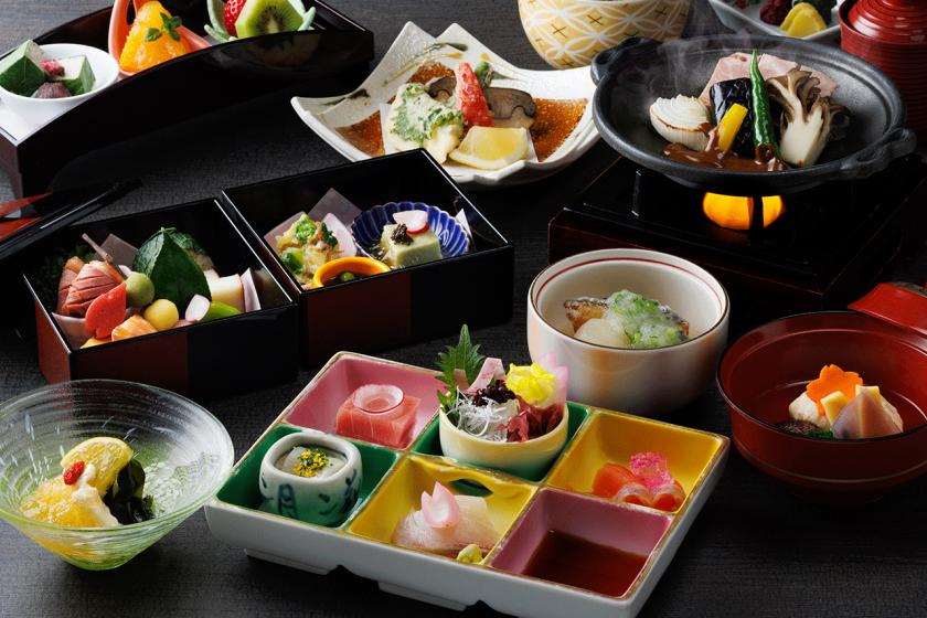 [Dinner specified at 20:00] Dinner and breakfast included/Easy to enjoy Kaiseki plan