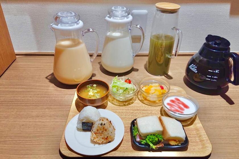[Business/Family] Full of energy! Includes a stamina-boosting yakiniku set meal from "Fukujuen"♪ Free sleeping arrangements and parking [Breakfast included]