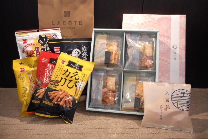 [Specialties of Niigata] <<Stay without meals>> A set of Nagaoka souvenirs recommended by LACOTEiwatsuka.