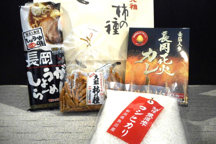 [With Niigata specialties] "Stay without meals" Recommended set of hometown Nagaoka! !