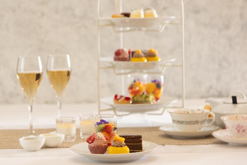 JR Hotel Members Only [Golden Week Limited Time] Lobby Lounge Lumiere "Afternoon Tea" Included Accommodation Plan (2 meals included)