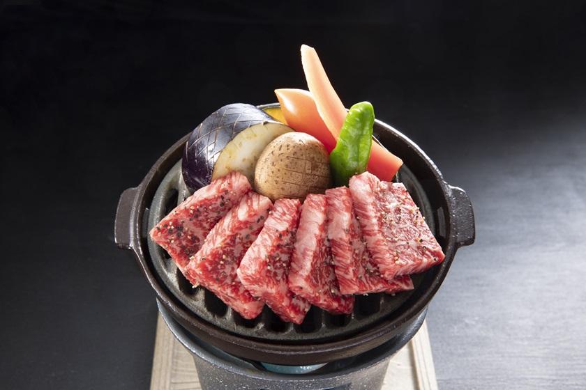 Supper is upgraded! Wagyu or abalone added "Hekira" -Free flow-Evening and breakfast included