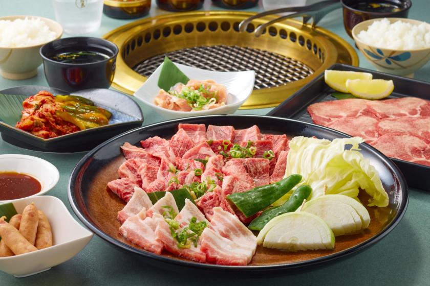 [Premium] "Fukujuen" Japanese Black Beef Set Plan [Breakfast included]