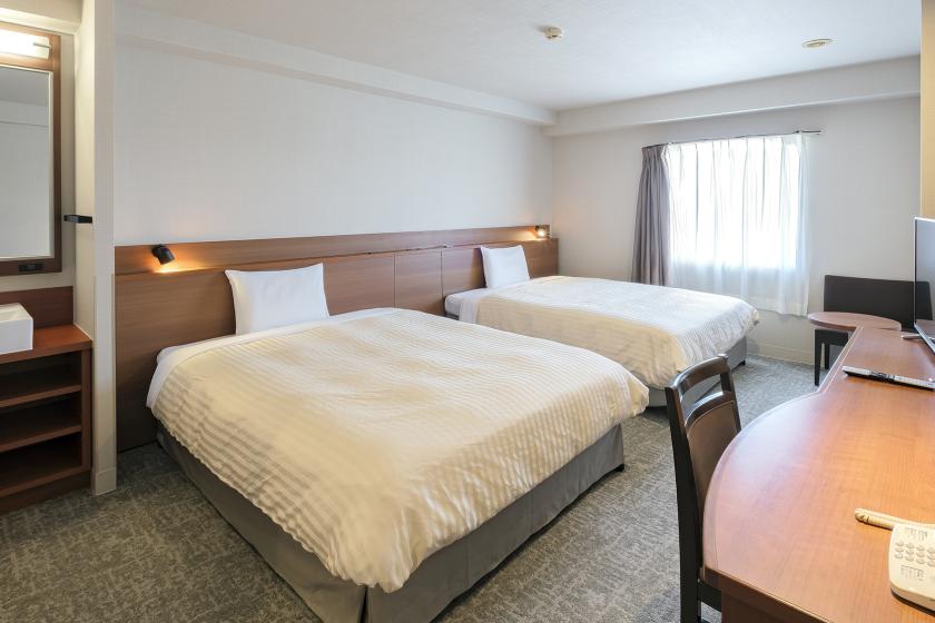 [A little luxury] Have a spacious two-bedroom room all to yourself♪ Twin single use (no co-sleeping) [Room only]