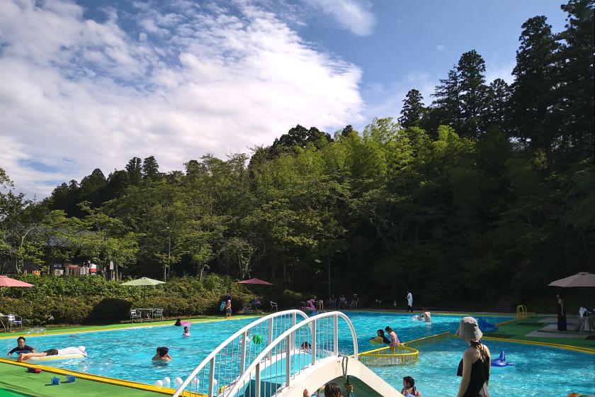 【新聞掲載プラン】夏休みは！辻のやで！小学生 半額、幼児 無料！！プール利用付き！～会席＆和朝食～