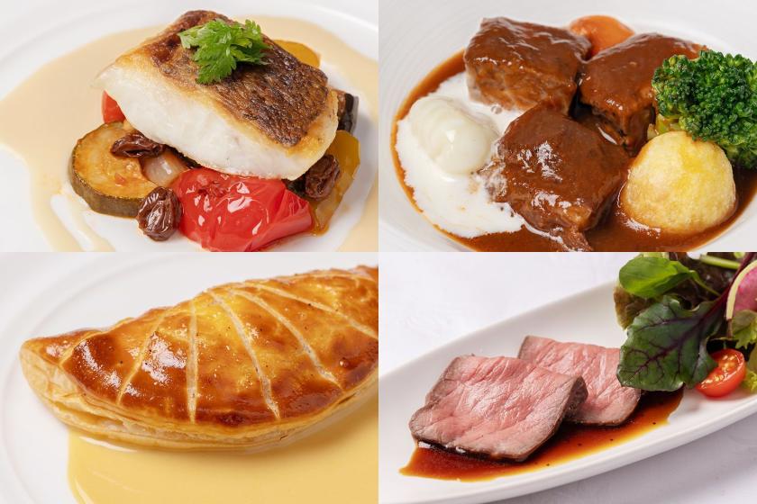 [Two meals included] ◆ "Saint-Tropez" dinner buffet ◆ Comes with a choice of main course ♪ Enjoy a wide variety of dishes and hotel-made desserts