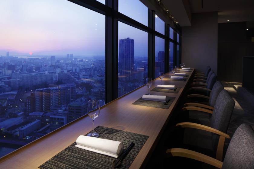 【記念日におすすめ】ホテル最上階の日本料理レストランでお祝い＜なかのしま夕食＆朝食付＞