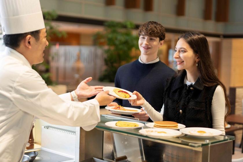 【朝食無料特典付き】素泊り料金で朝食が付いてくるプラン！（17時イン/9時アウト）