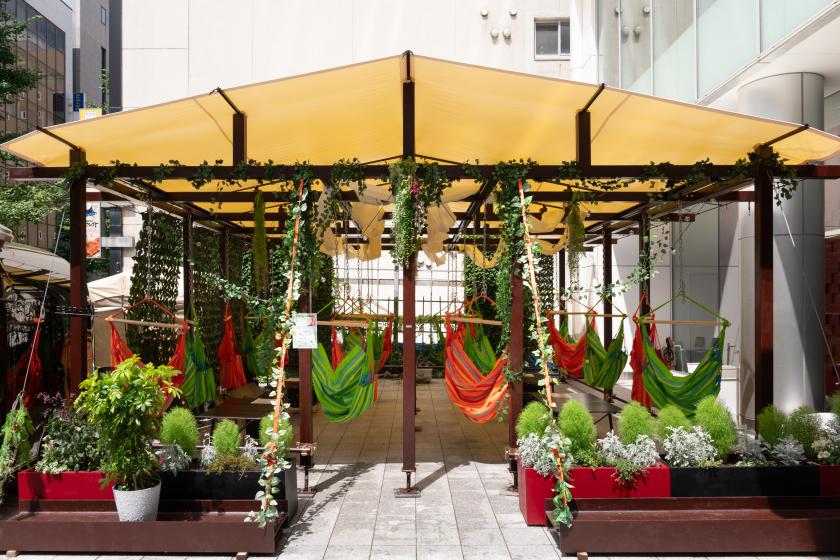 [SUMMER★STAY] Enjoy sweets and Hokkaido food in a hammock! "Hanging Garden 2024" voucher for 1,000 yen per person per night / No meals included [SP07]