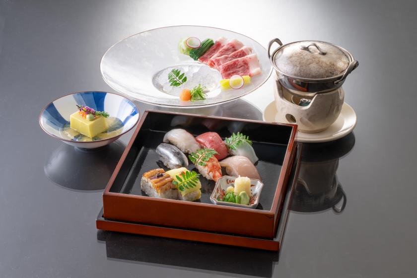 [2F 日本料理吉備前] 7月、8月限定晚餐「Ryo Kaiseki」的住宿方案（含2餐）