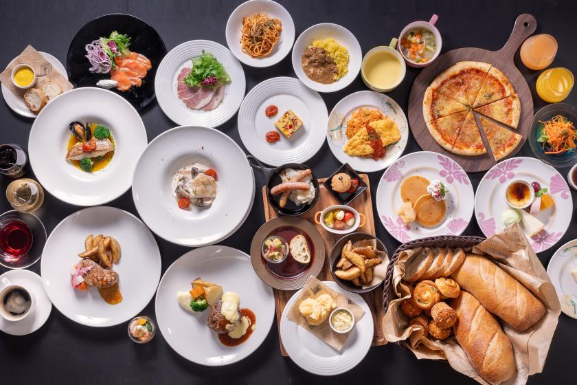 [19F Dining & Bar Applause] July/August limited dinner "2024 Paris Festival: French Izakaya Order Buffet Bistro Fair" accommodation plan (2 meals included)