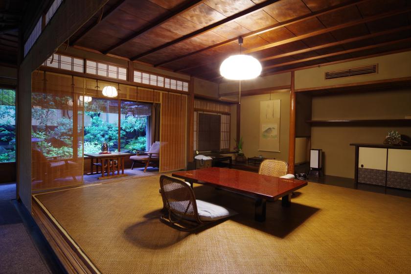 ～京の夏の味わい『鱧しゃぶプラン』～「淡路産天然鱧のしゃぶしゃぶ」をメインとした懐石仕立ての夕食とこだわりの朝食付き