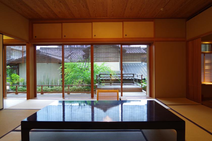 ～京の夏の味わい『鱧しゃぶプラン』～「淡路産天然鱧のしゃぶしゃぶ」をメインとした懐石仕立ての夕食とこだわりの朝食付き