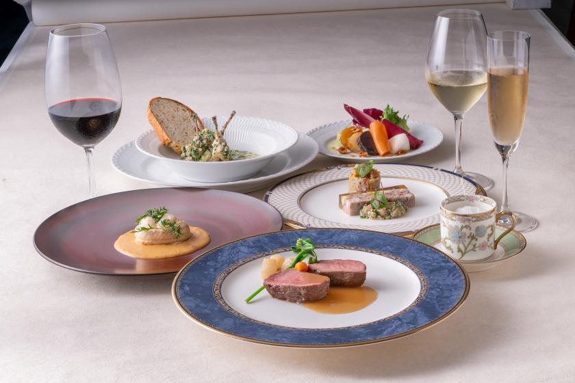 JR Hotel Members Only [19F French Restaurant Pouli D'or] July/August Limited Dinner "Paris Festival - Inspired by a dinner party at the Palace of Versailles" (2 meals included)