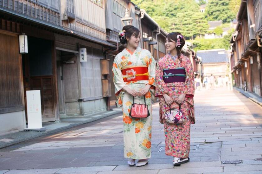 ホテルで着付☆レンタル着物付プラン♪加賀百万石回遊ルートをそぞろ歩き!【朝食付】