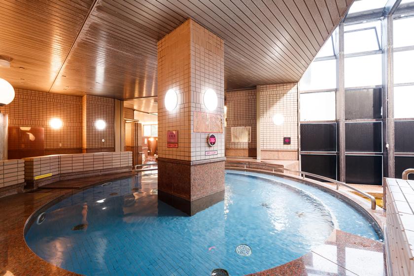 [Recommended for business trips! -Breakfast included-] ■Small drink plan for one person■ In the evening, enjoy a medium-sized draft beer and one speedy menu item at the Japanese restaurant "Nemaru"! Relax and enjoy the natural hot springs and sauna♪