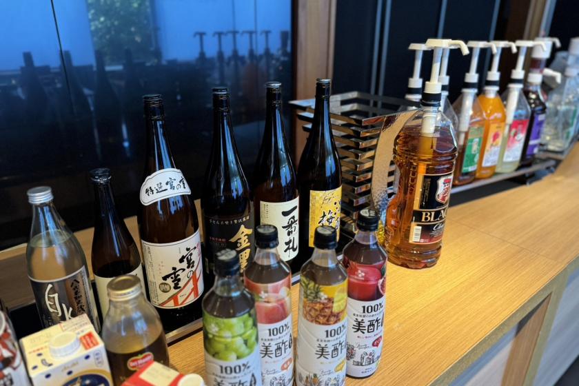 [Bento E] [Snack bento included] [Monitor plan/Free breakfast for adults] All-you-can-drink Asahi draft beer! Luxurious happy hour plan in the lounge/Breakfast included *Free flat parking