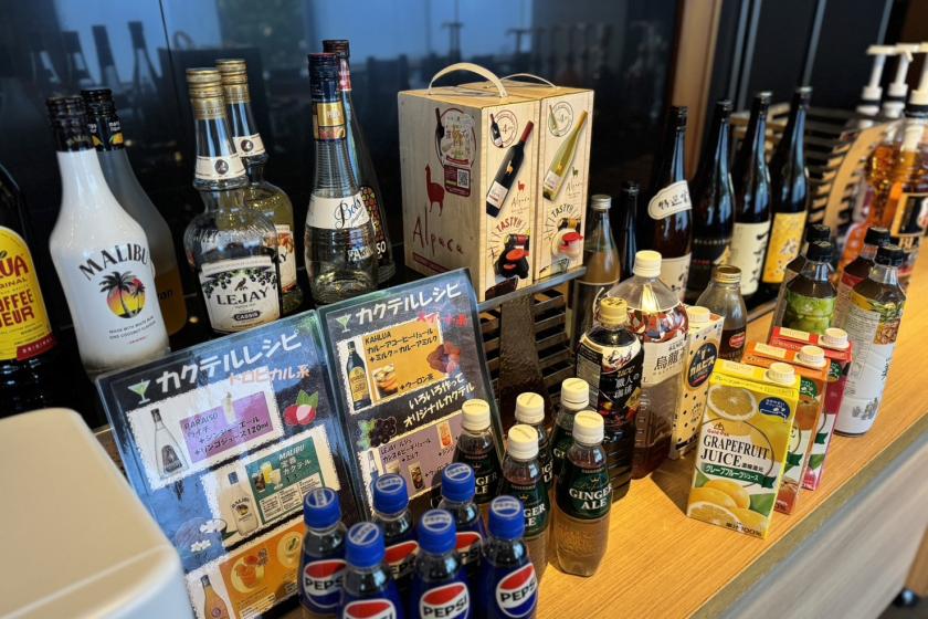 [Monitor plan/Free breakfast for adults] All-you-can-drink Asahi draft beer! Luxurious happy hour plan in the lounge/Breakfast included *Free flat parking