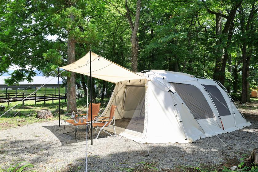 [Prepayment] CAMP plan/Campsite without power supply STAY/Restaurant Yukiho dinner & breakfast included