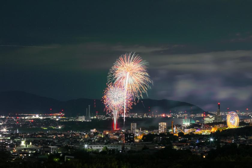 【室数限定！】地上80メートルの高さから花火を観覧！花火大会限定プラン(素泊)