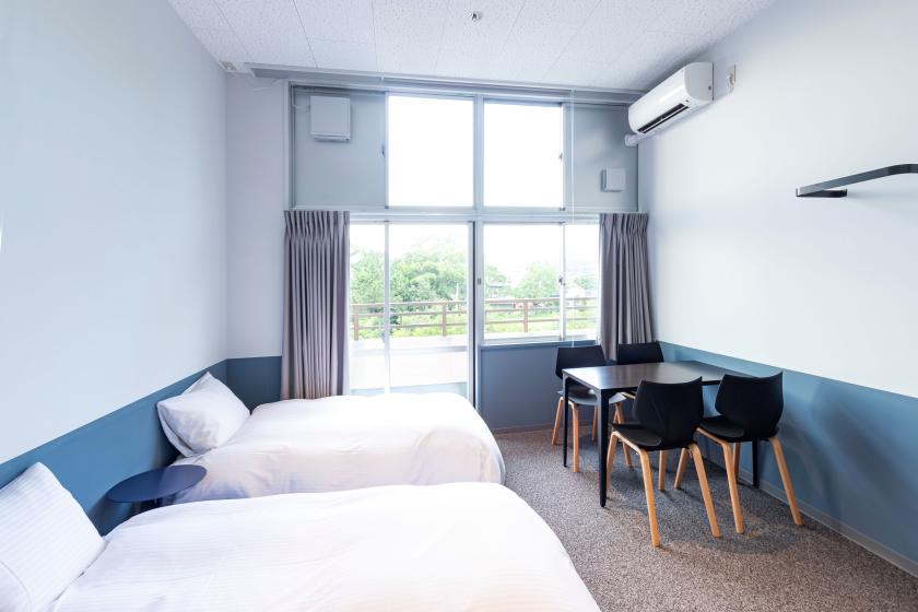 【夕朝食付】PICNIC GARDEN での淡路島産BBQ付プラン -Room10-14-