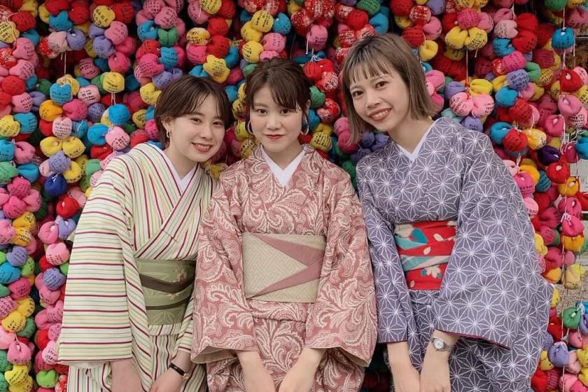 [Weekdays only] Enjoy a trip to Kyoto in a kimono ☆ Relax and enjoy the experience by wearing the kimono in the hotel and returning it to the front desk the next day ♪ ~Breakfast included~