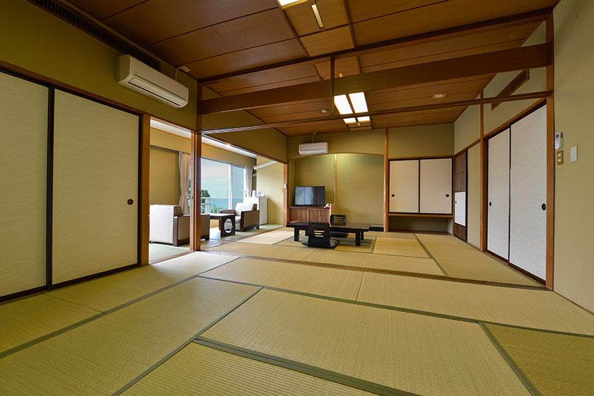 【禁煙】スタンダード和室2間内風呂なし(本館/清遊館)