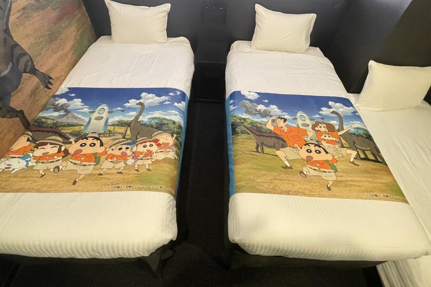 "Crayon Shin-chan Room" with original limited edition goods (Breakfast included)