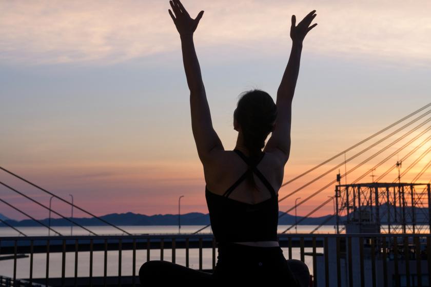 50% off American YogaFit personal training ~Includes use of Japanese hot springs, lounge, and gym~>