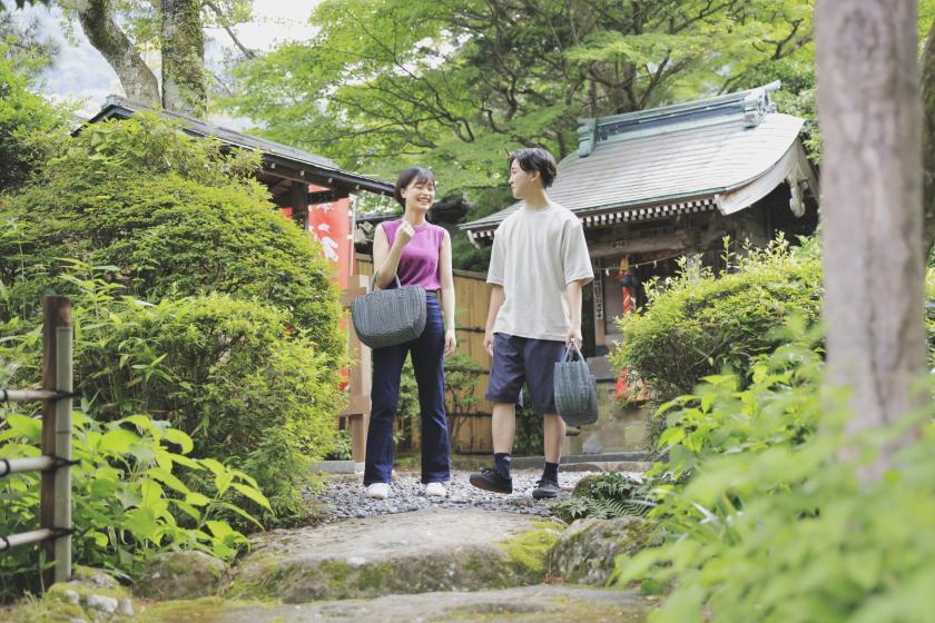 【別邸貸切風呂特典付】～湯めぐりの旅～森の湯別邸やすらぎ貸切風呂（当日15：30～90分）＆「ユネッサン」＆「森の湯」入り放題/ビュッフェ＆飲み放題/夕食18：30～1泊2食付き