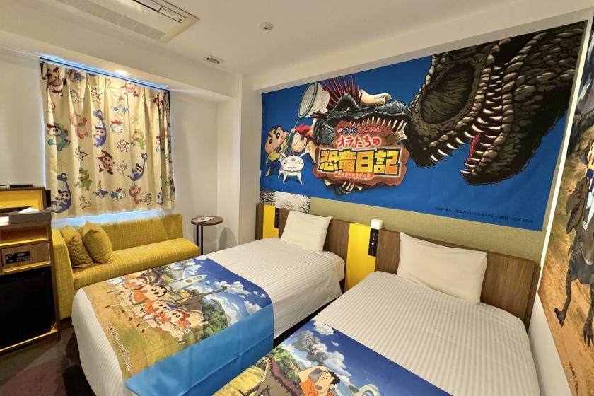 Crayon Shin-chan Room [2 beds, width 100cm, length 195xm] Twin [All rooms non-smoking]