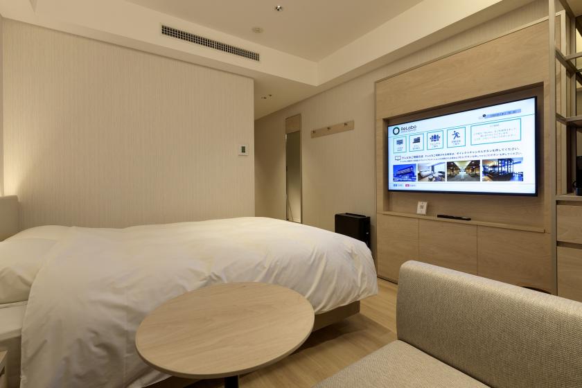[Cocoon Room] Double bed / Unit shower / 20 square meters / Non-smoking