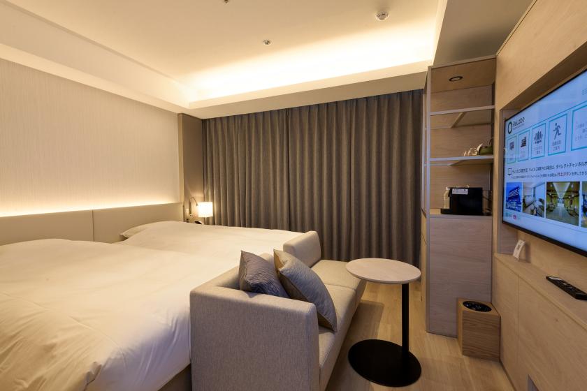 [Tourist room] Twin bed / Unit bath / 25 square meters / Non-smoking