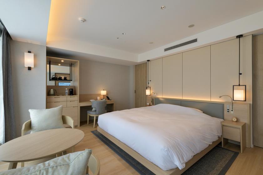 [Zen king room] King bed/with unit bath/34 square meters/non-smoking