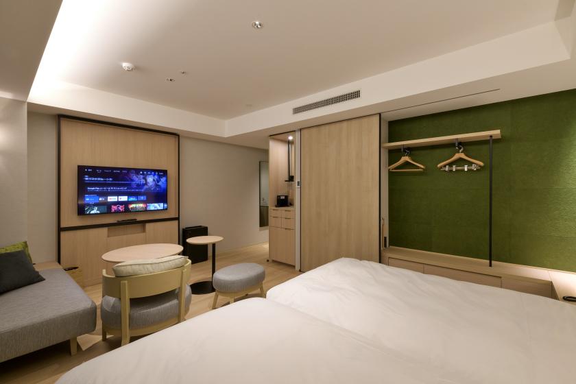 [Zen Room-Zen-] Twin bed/with unit bath/31 square meters/non-smoking