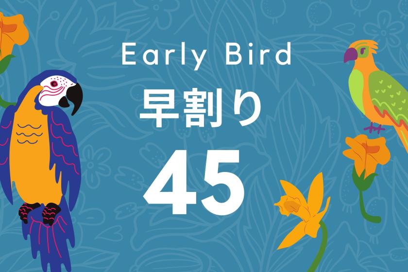 Early bird 45 (room only)