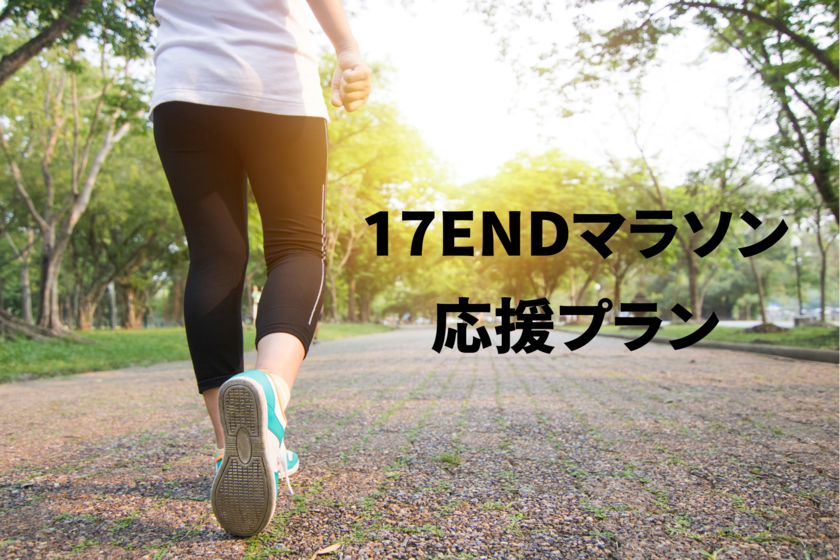 【17ENDハーフマラソン出場者限定】17ENDマラソン応援プラン〈食事なし〉