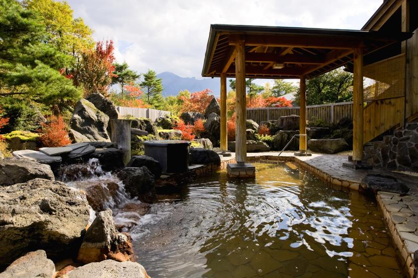 【1泊朝食・昼食付】＜秋は短し　旅せよ岩手＞大自然の中で湯ったりのんびり温泉を満喫！＜路線バスで行く八幡平ハイツまんぞくコース＞