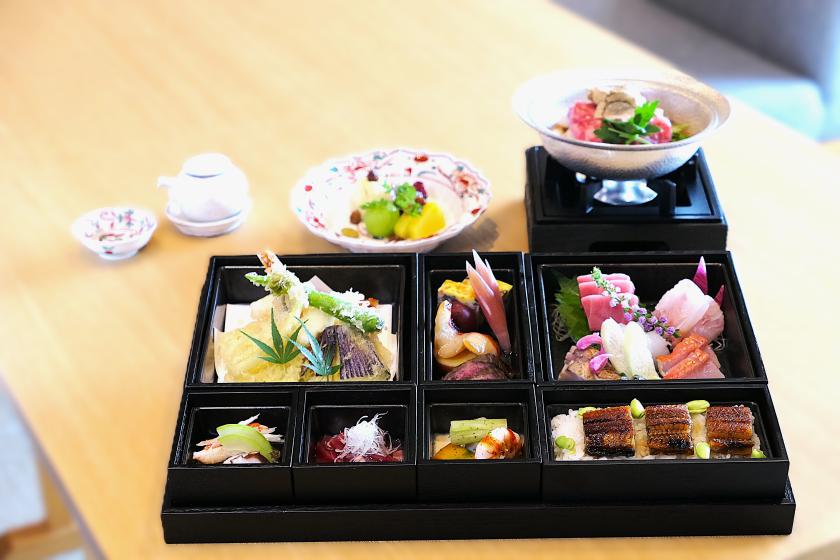 インルームダイニング「特選和牛鍋付　料理長特別弁当」を味わうプラン　＜夕朝食付＞　※6/1～「特選和牛冷しゃぶ付　料理長特別弁当」になります