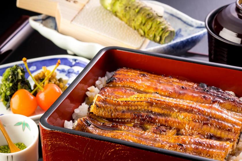 ≪浜松パワーフード≫ふっくら・タレは香ばし 浜名湖産うなぎ重を夕食で！≪１７:１５入店≫