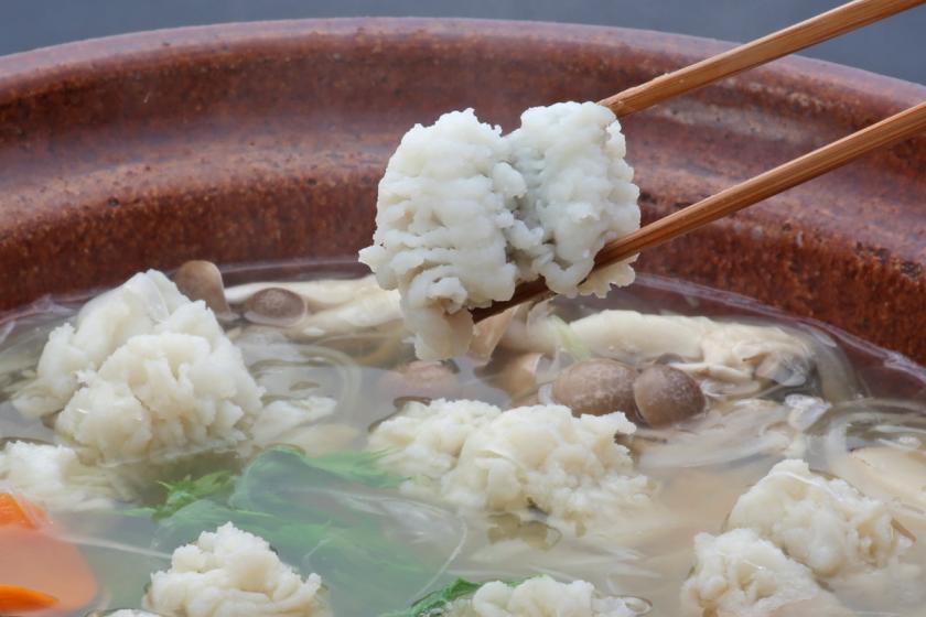 【夏季限定－鱧鍋会席－】～五感で涼を感じる～夏の風物詩瀬戸内海で育んだ鱧を淡路島産玉葱と一緒に