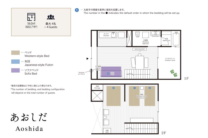 Private Machiya Holiday House Rental (Non-Smoking / No Meals Included)