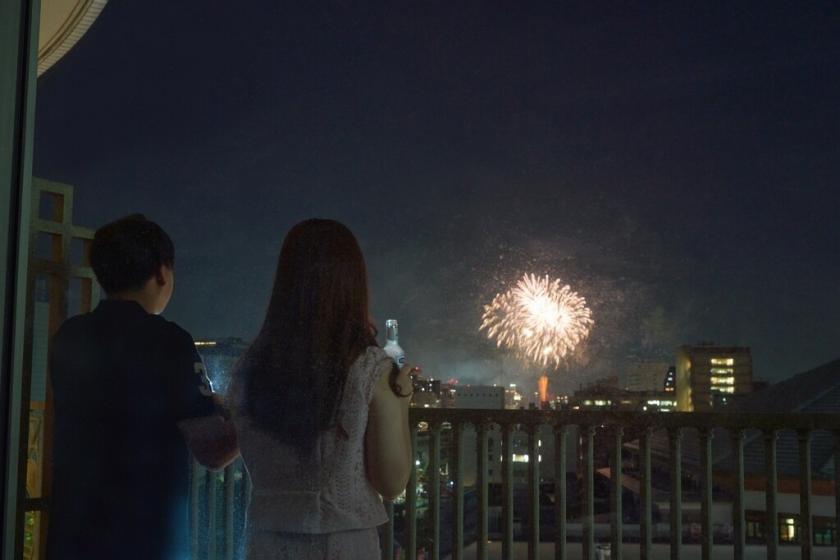 【2026年隅田川花火大会】8～10階のお部屋から花火鑑賞プラン！＜ONODERA GROUP 提供の夕食ブッフェ＆ホテルオリジナル朝食付＞ 