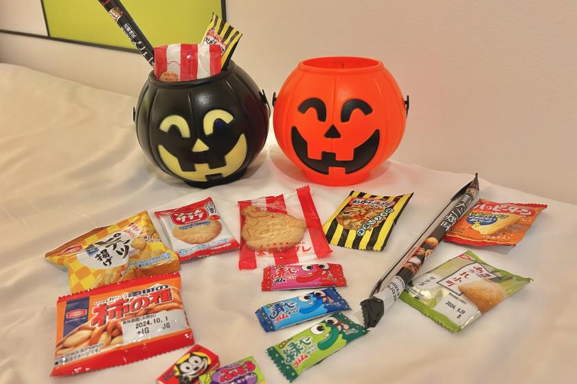 [Henna Hotel Osaka Shinsaibashi only] Limited time only!!! Halloween candy set plan <Free lounge access>