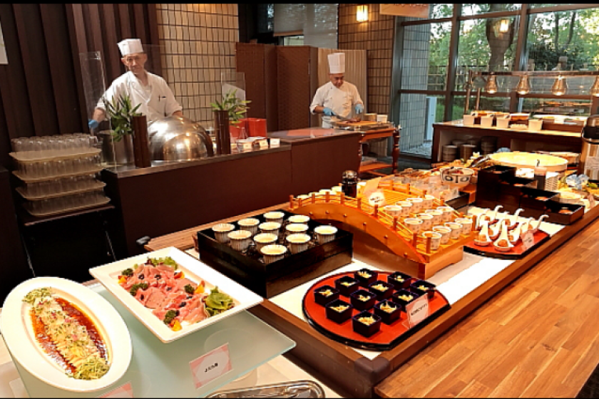 京都西山『秋』のおススメ観光のご案内　1泊2食　バイキングプラン