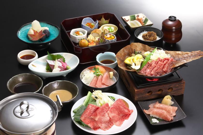 [Dinner starts at 17:30] [Official website] [2 meals included] Check-out at 12:00 ♪ Various ways to eat! Hida beef plan (plan code: HP76HD)