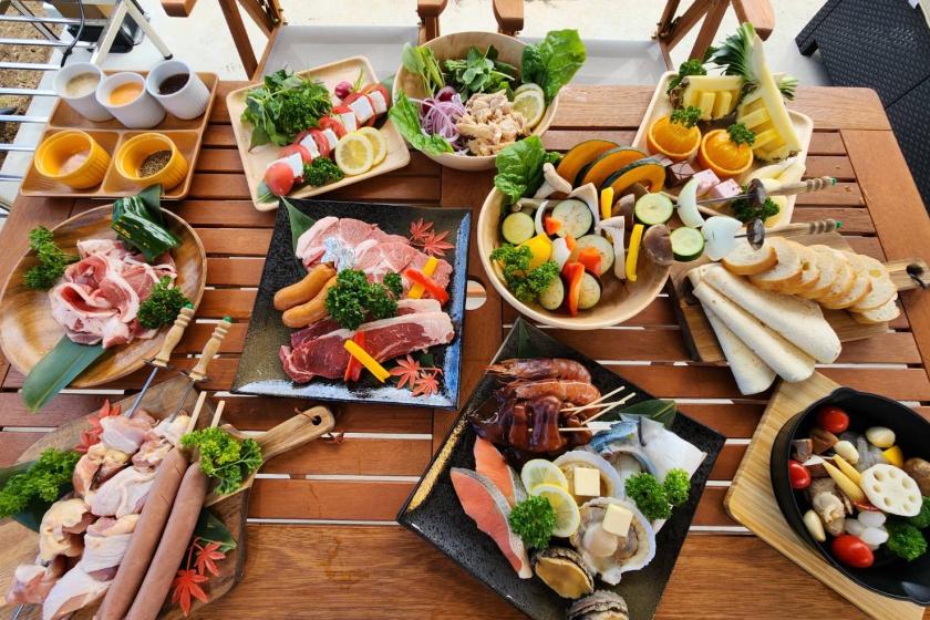 【グランピング限定プラン】駒ケ岳を一望　スパリゾート×グランピング【朝食ビュッフェ+ディナーBBQ】