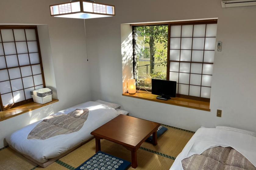 [Official Web site only!] Standard Japanese style room / Private use outdoor hot spring is included / Breakfast is optional