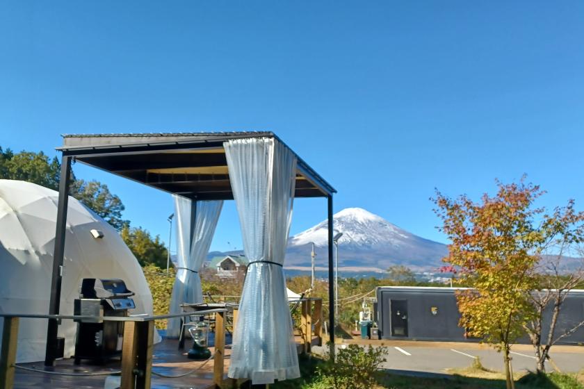 ≪ドームテント≫【静岡県在住の方限定】◇乾杯ドリンク付きバーベキュースタイルプラン◇(朝夕食付)